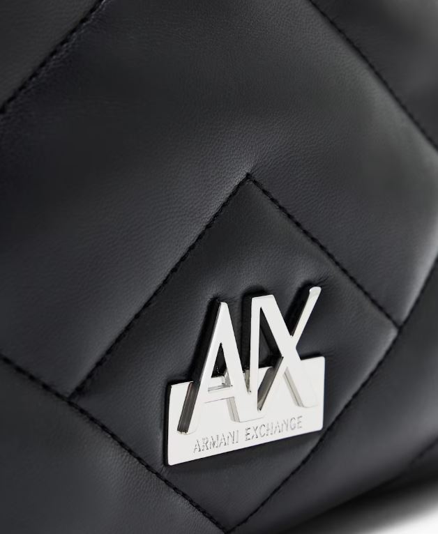 Armani Exchange Bolsas. Negro