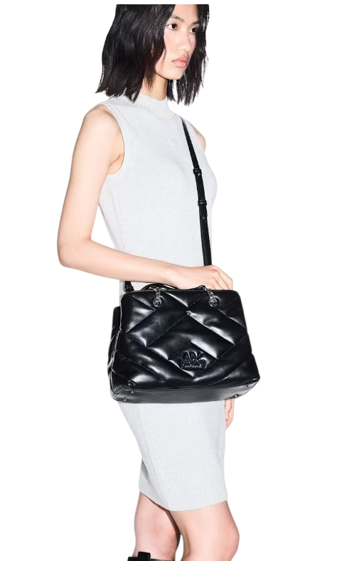 Armani Exchange Bolsas. Negro