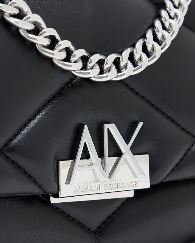 Armani Exchange Bolsas. Negro