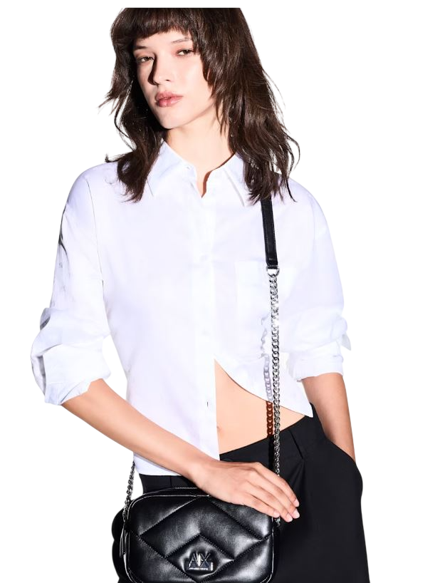 Armani Exchange Bolsas. Negro