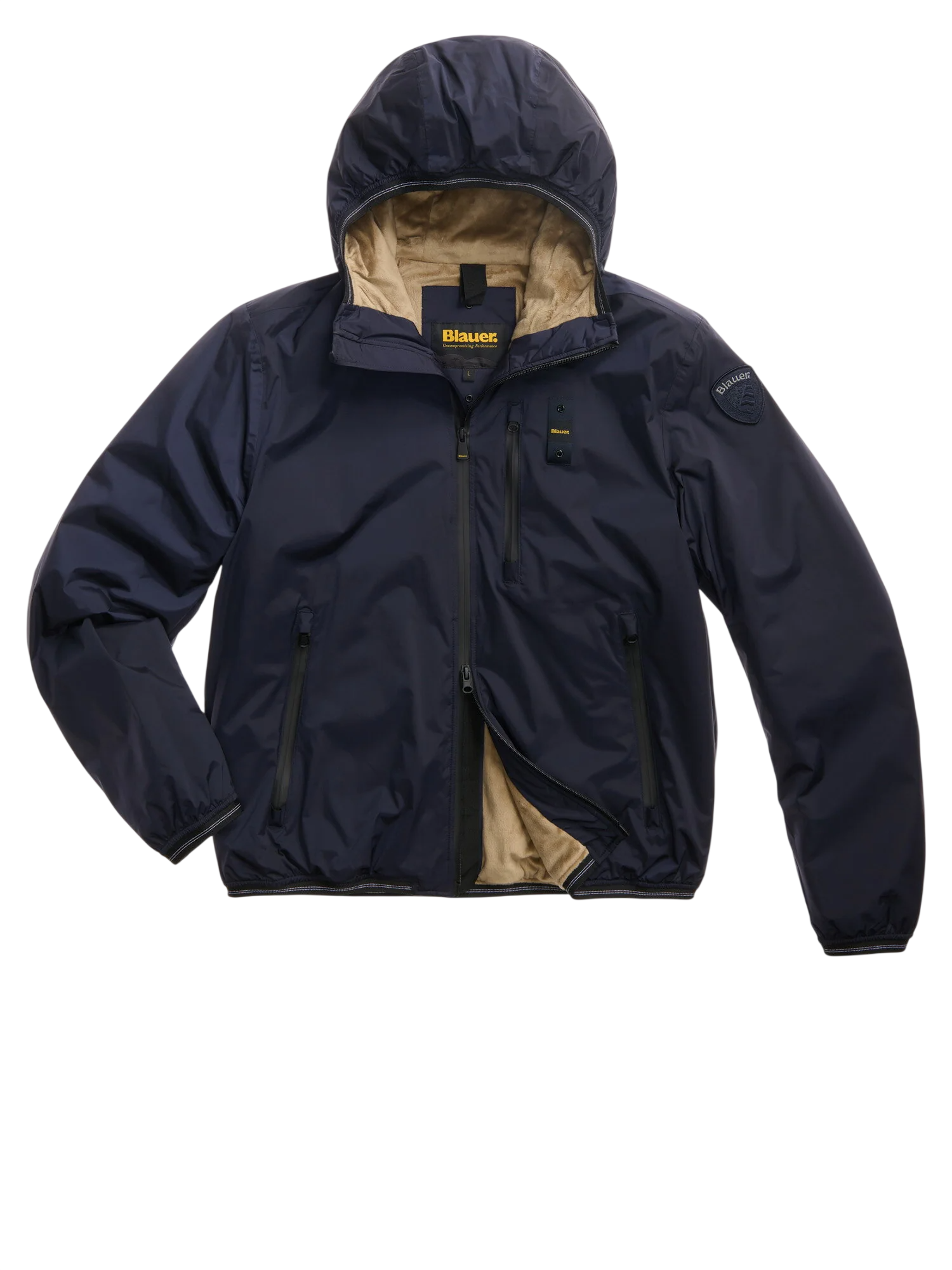 Blauer Blaue Jacken