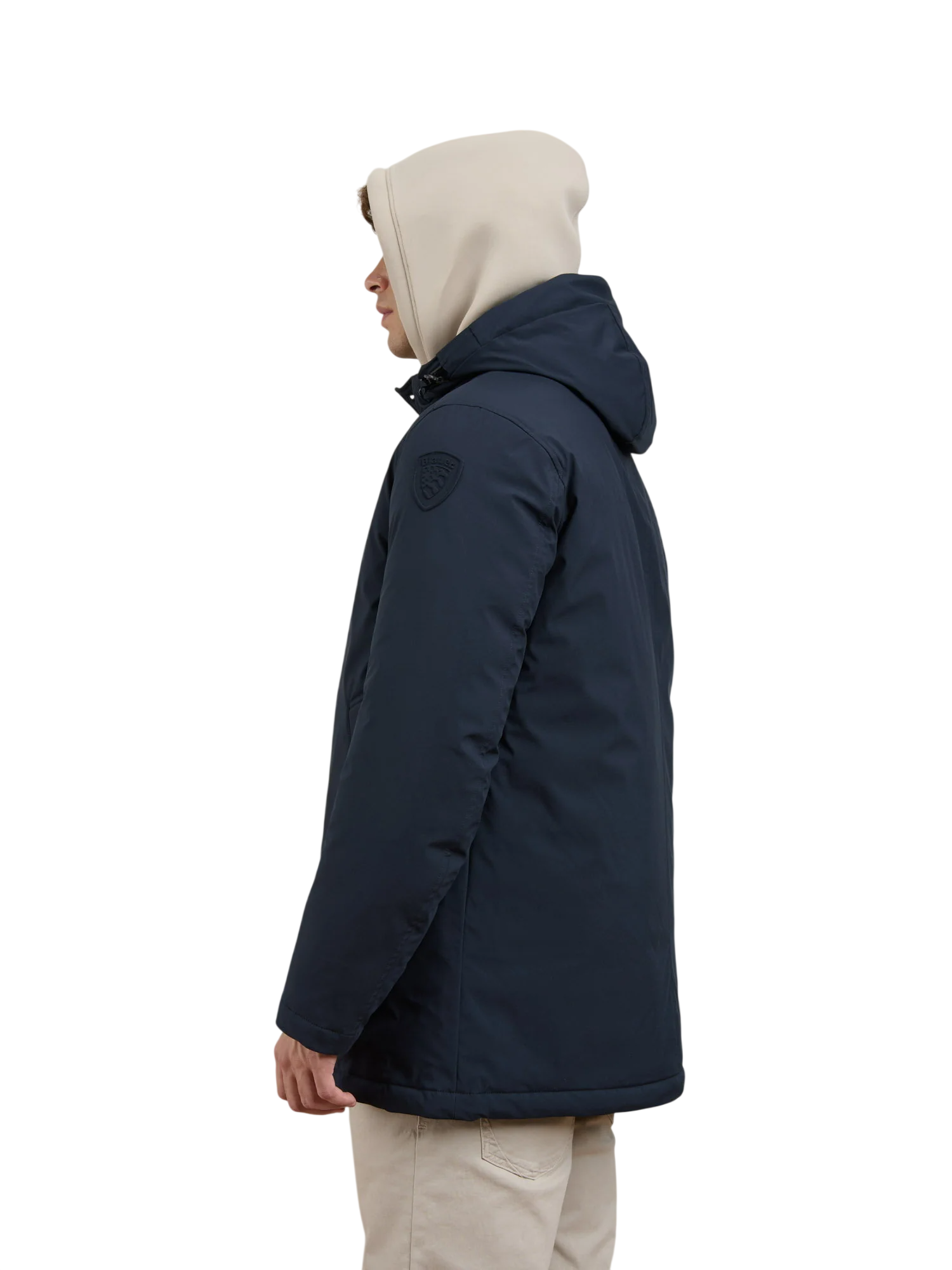 Blauer Vestes bleues