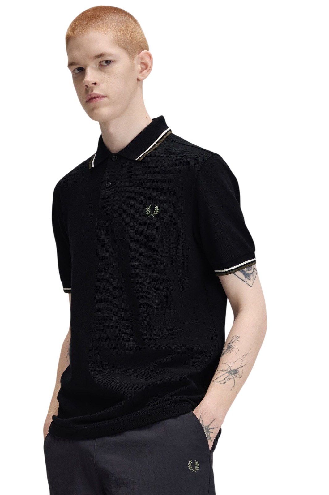 Fred Perry Camisetas y Polo Negro