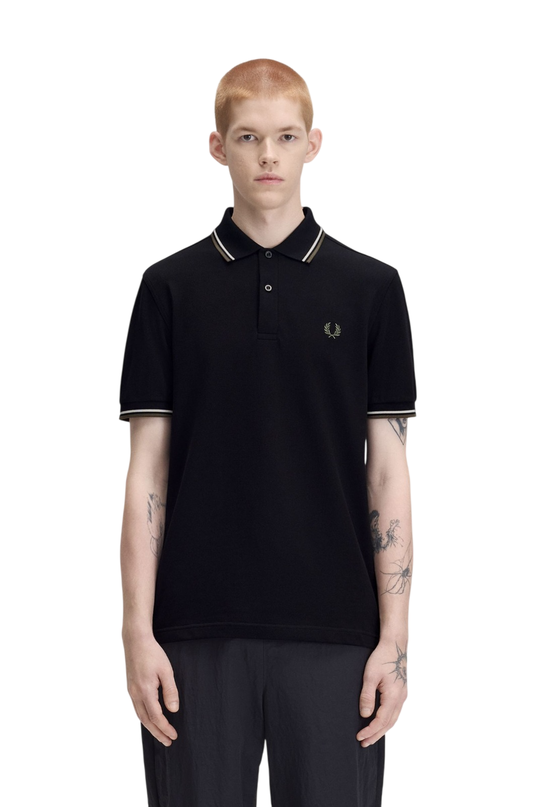 Fred Perry Camisetas y Polo Negro