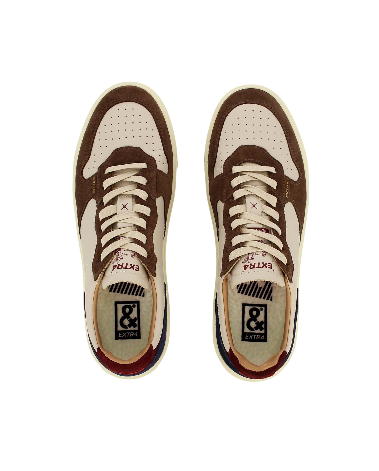 Extr4 Sneakers Creme