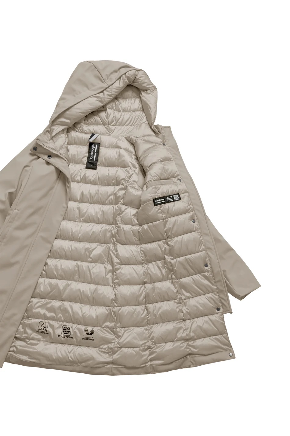 BOMBOOGIE Coats Beige