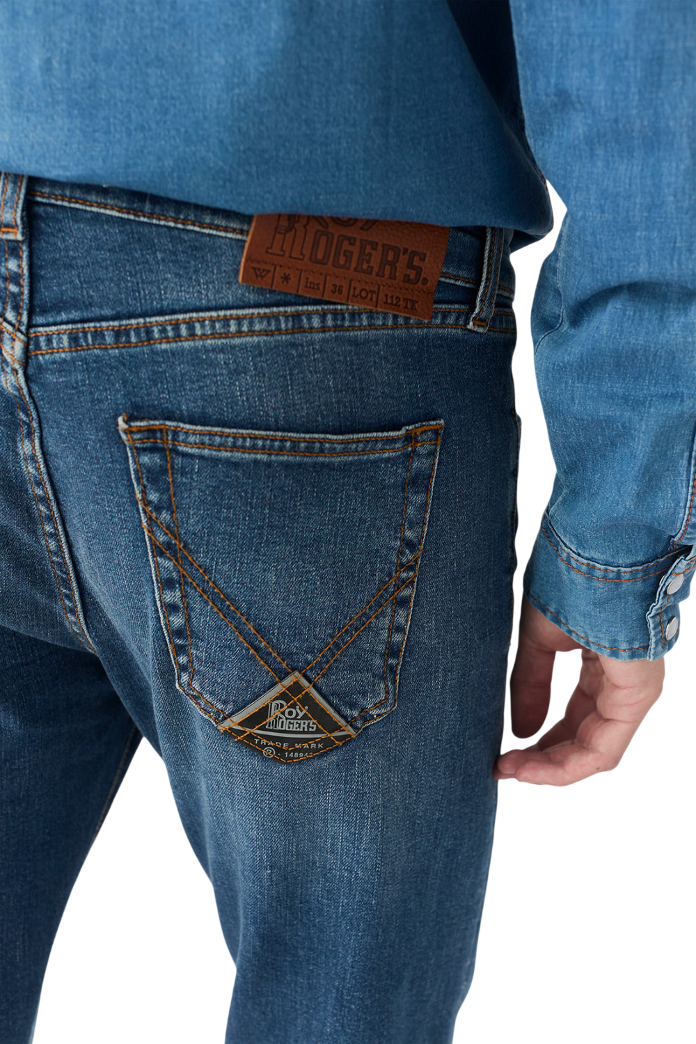 ROY ROGER'S Jeans Blu