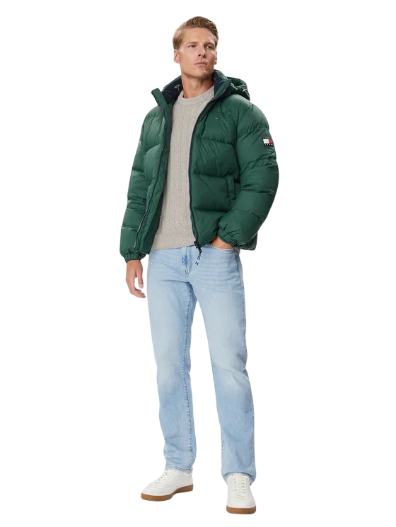 TOMMY JEANS  Giacconi Verde
