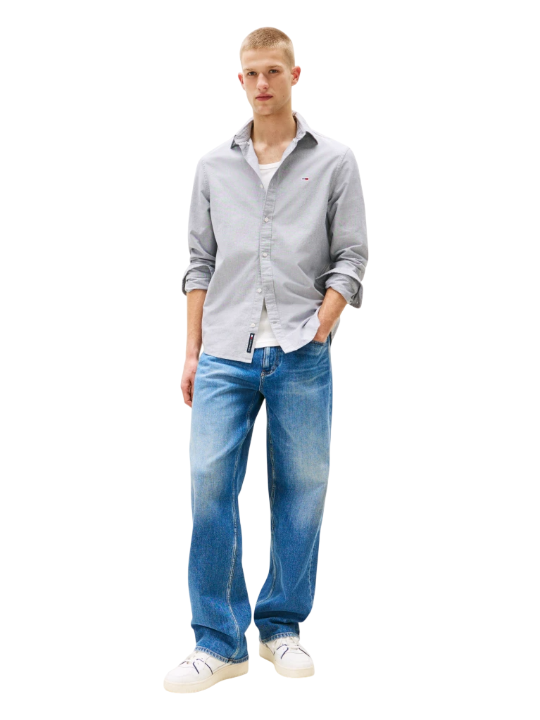 Tommy Jeans Camisas Azules