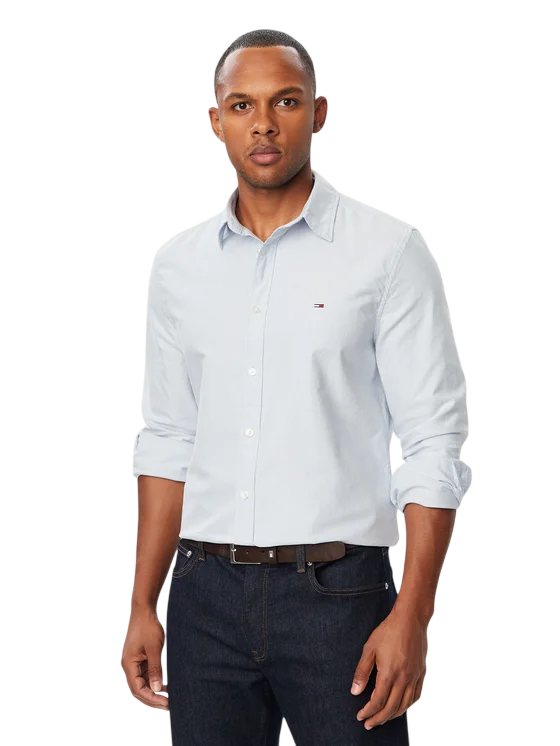 TOMMY JEANS  Shirts Azure
