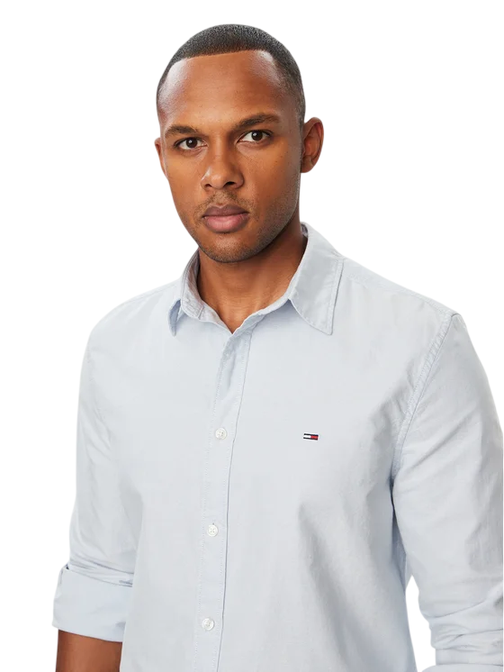 TOMMY JEANS  Shirts Azure