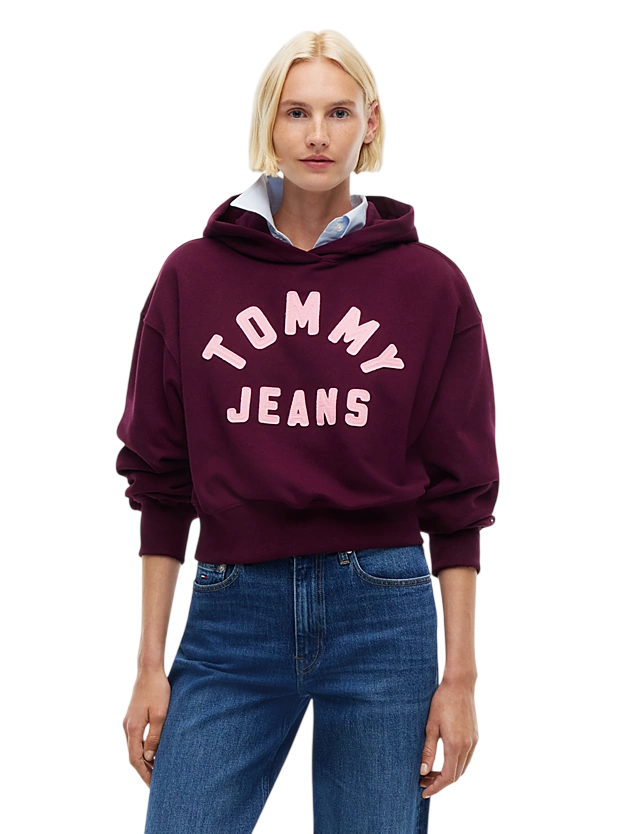 TOMMY JEANS  Sweaters Bordeaux