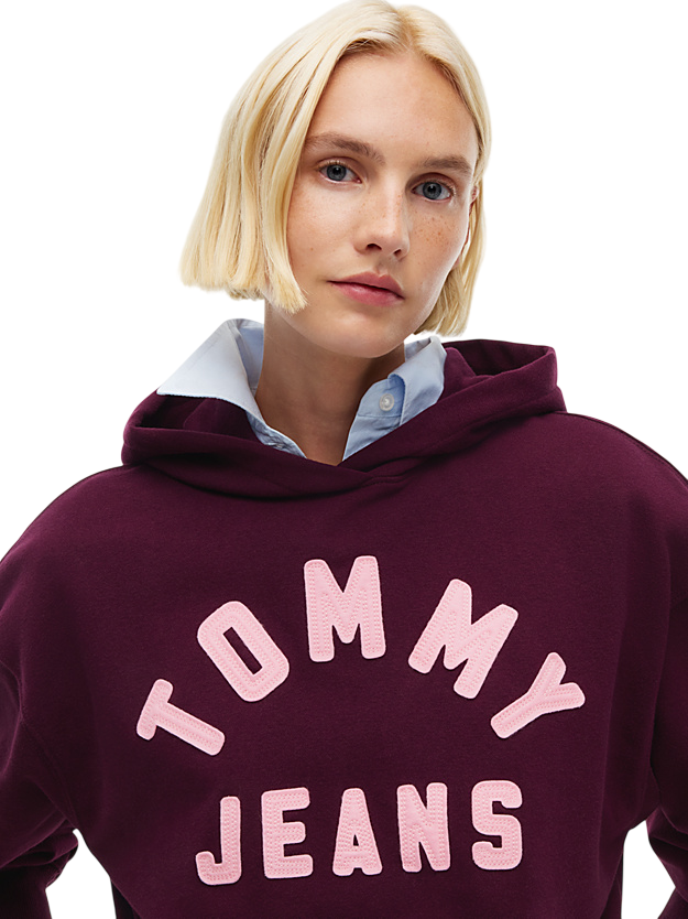 TOMMY JEANS  Sweaters Bordeaux