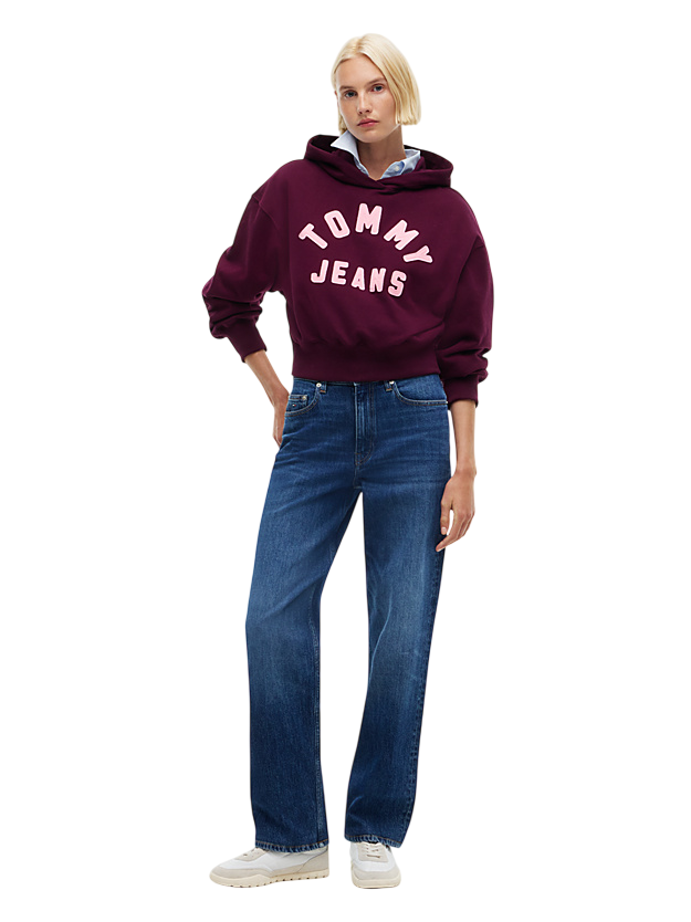 TOMMY JEANS  Sweaters Bordeaux