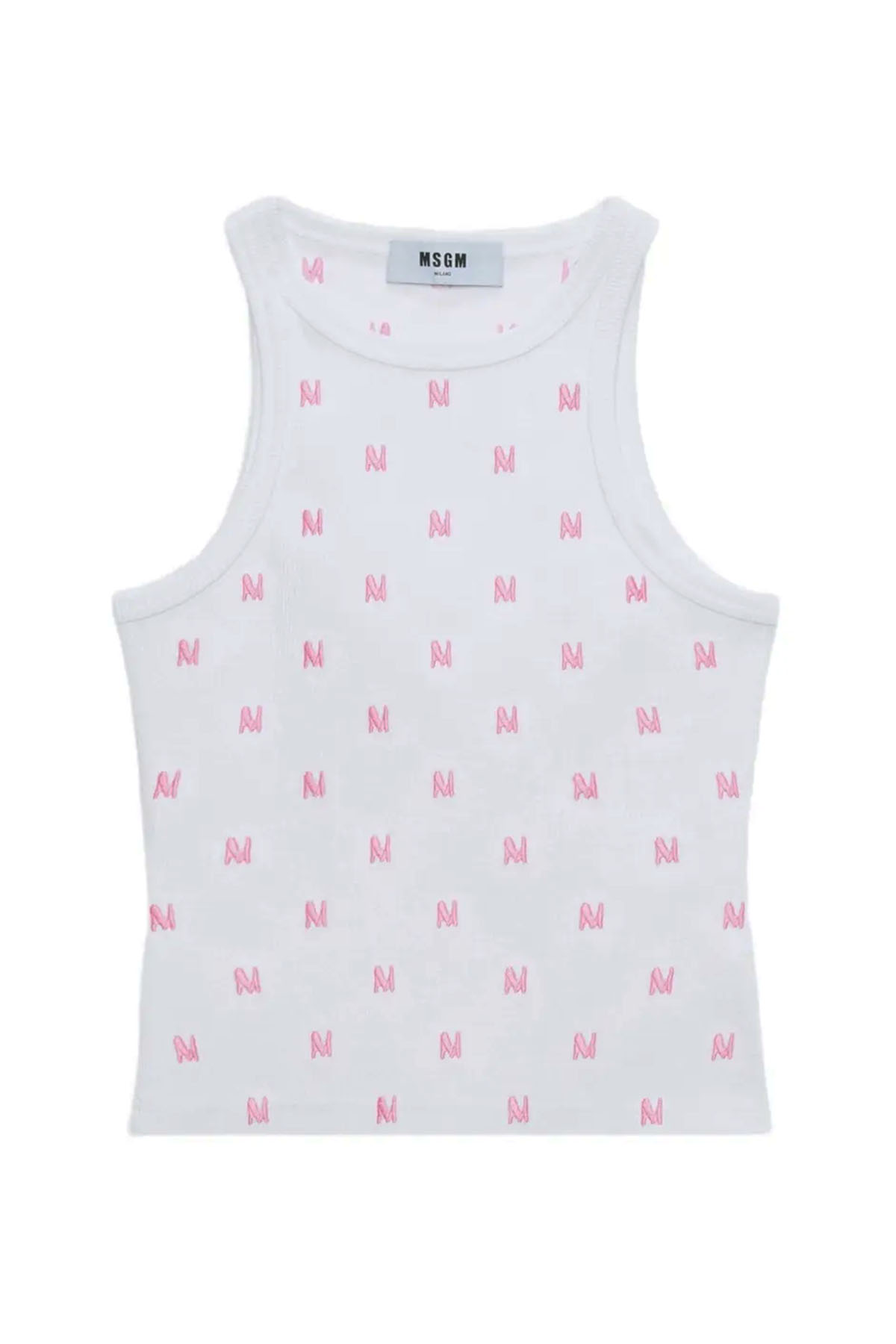 Msgm Top White