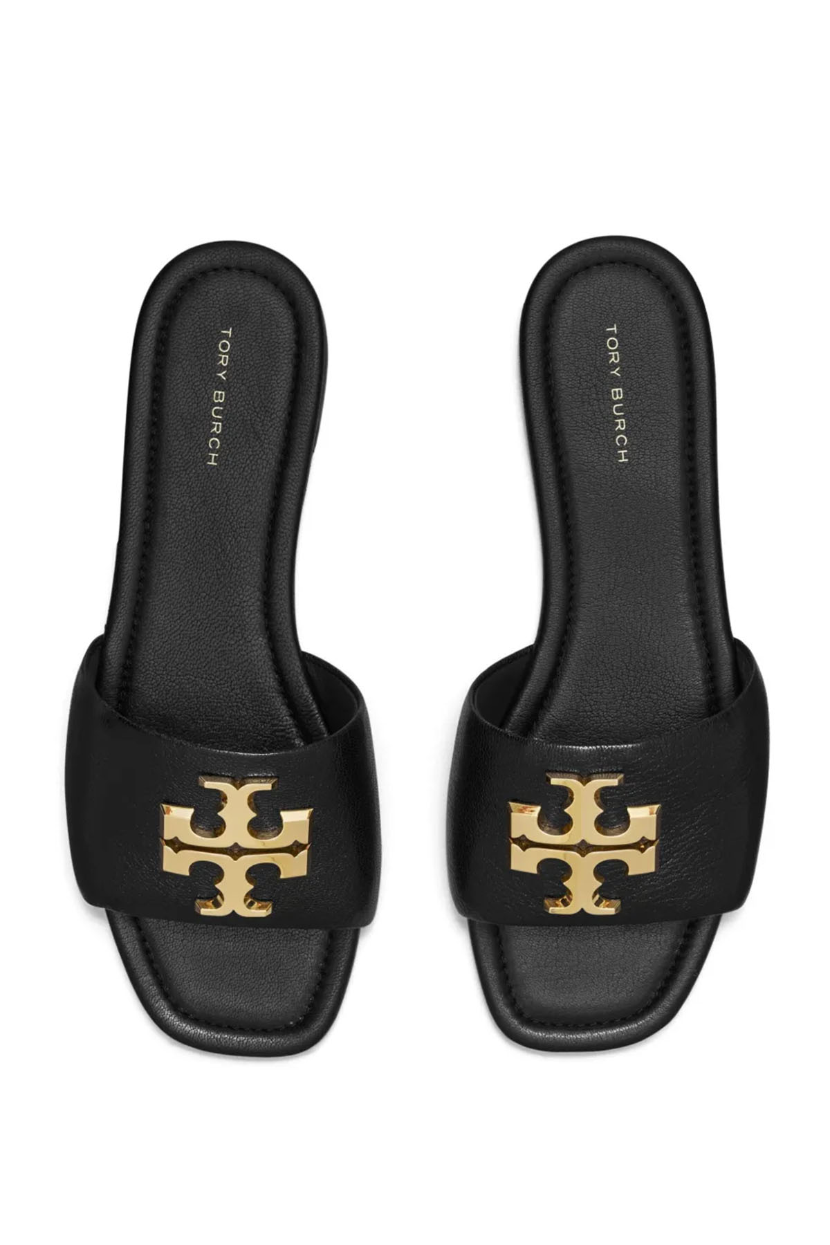 Tory Burch Sandales Noir/Or