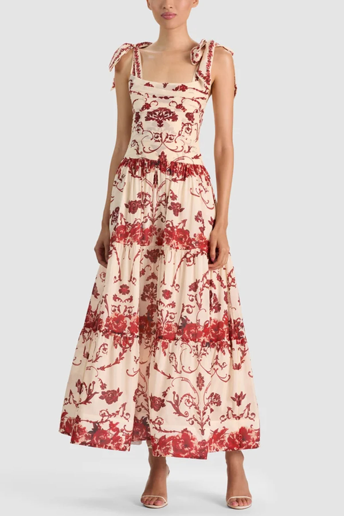 Alice + Olivia Kleider rot