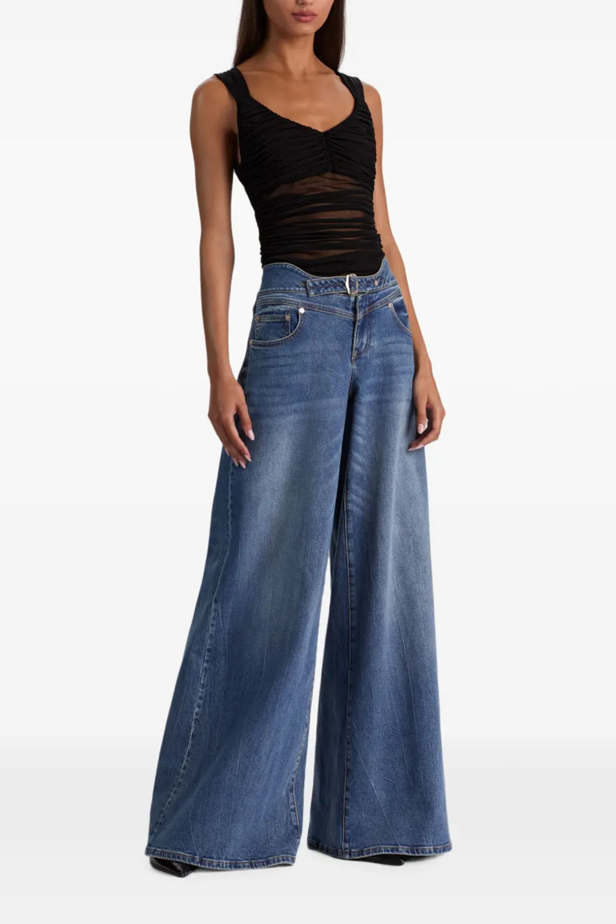Alice + Olivia Top Black