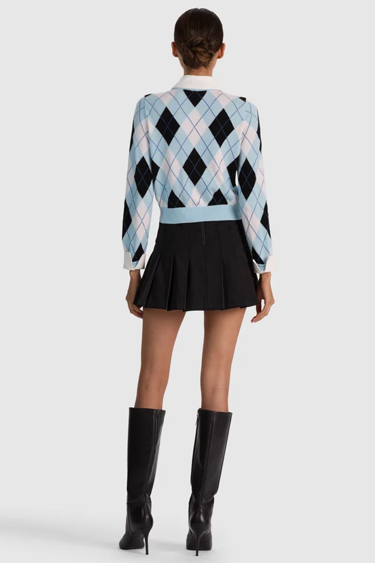 Alice + Olivia Chemises noires/bleues