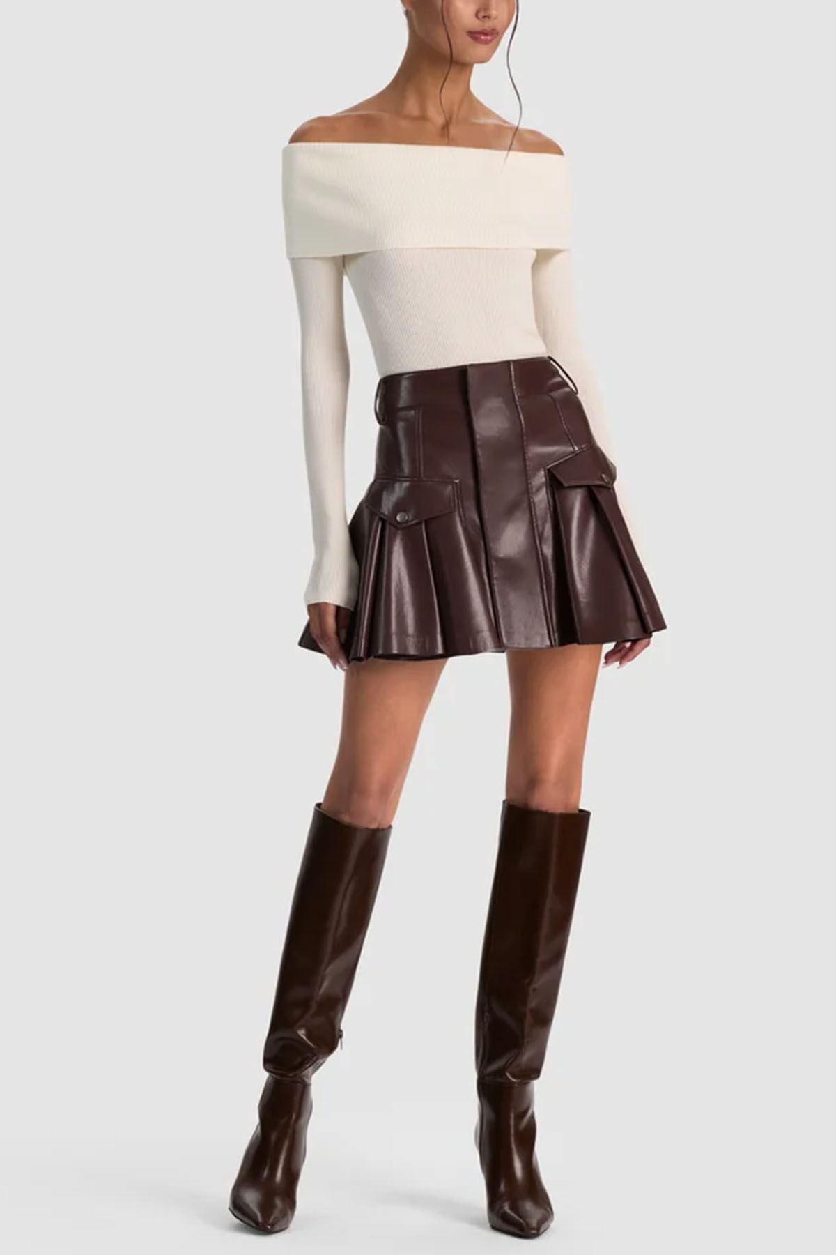 Alice + Olivia Gonne Dark chocolate