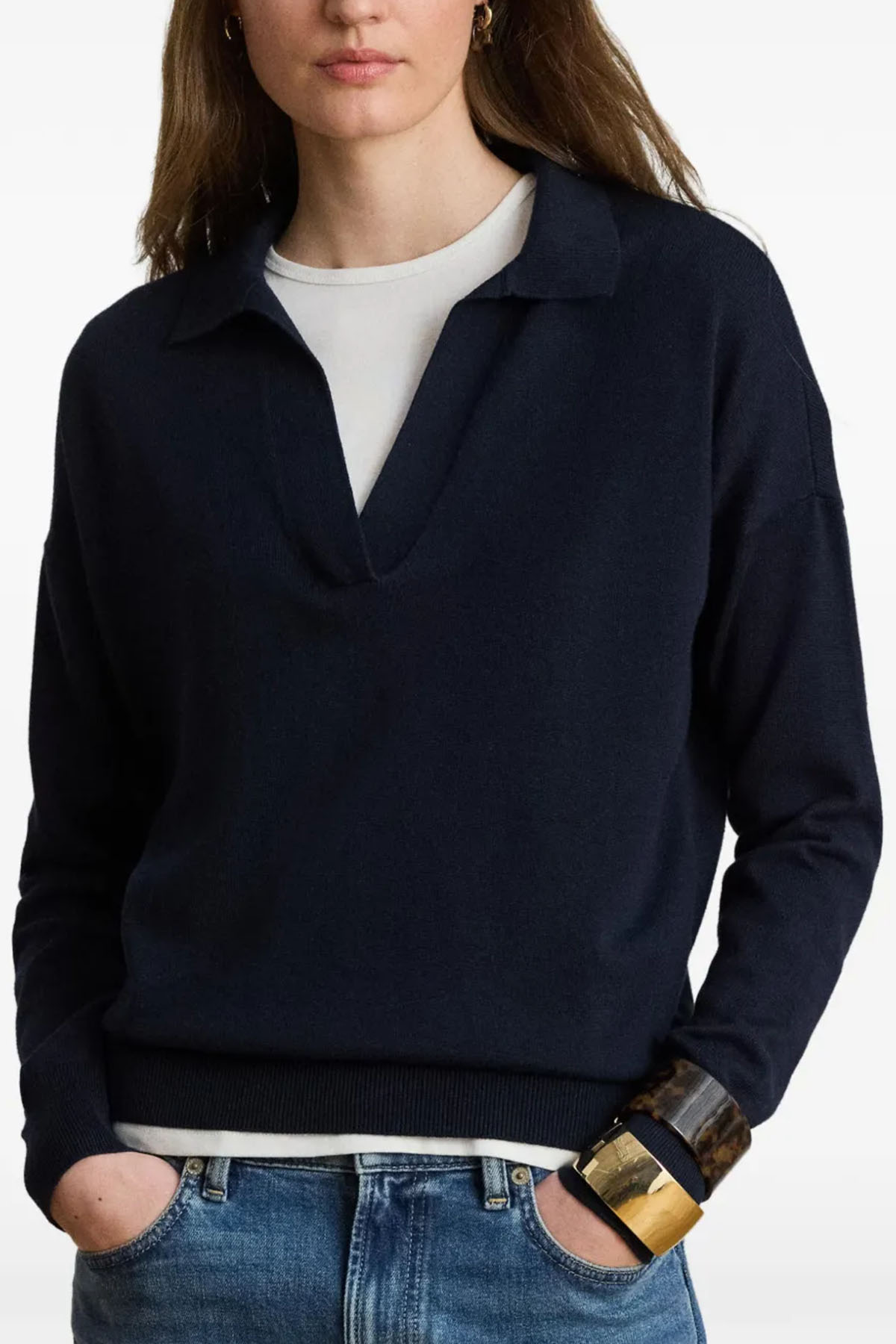 Lauren Ralph Lauren Navy Jerseys