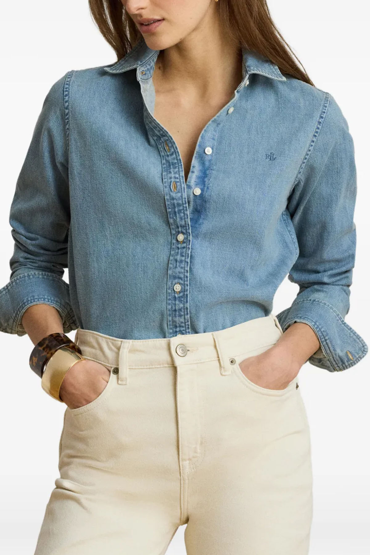 Lauren Ralph Lauren Camisas Denim