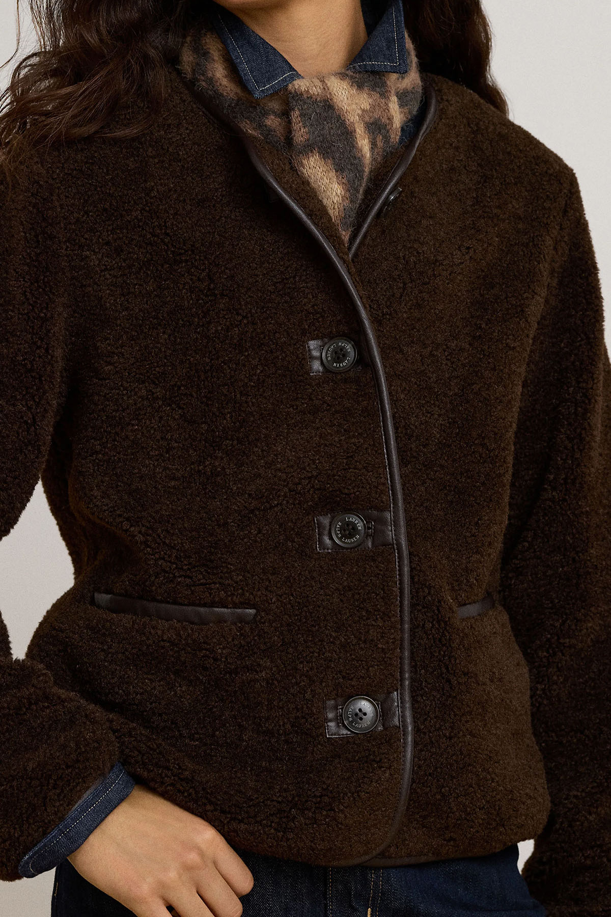 Lauren Ralph Lauren Vestes brunes