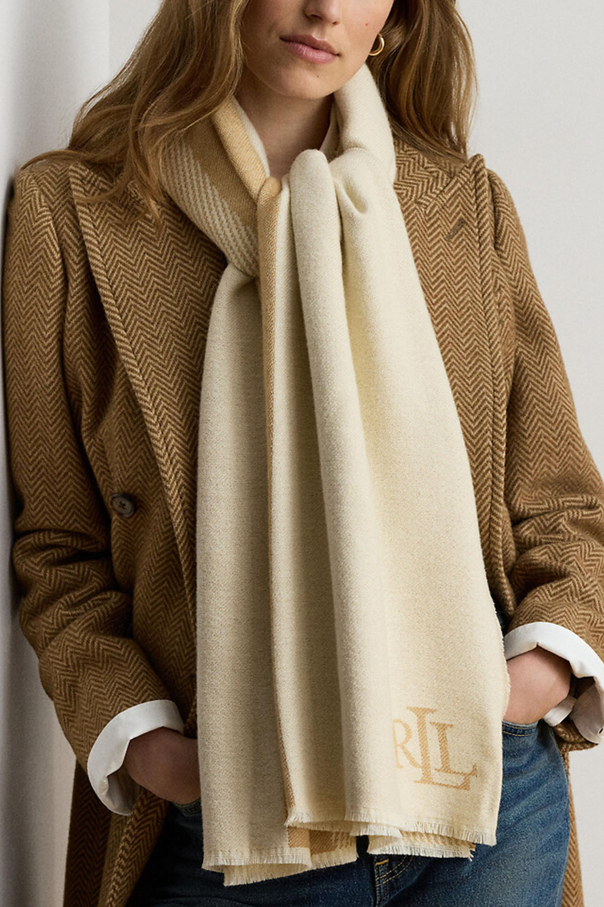 Lauren Ralph Lauren Sciarpe Cream
