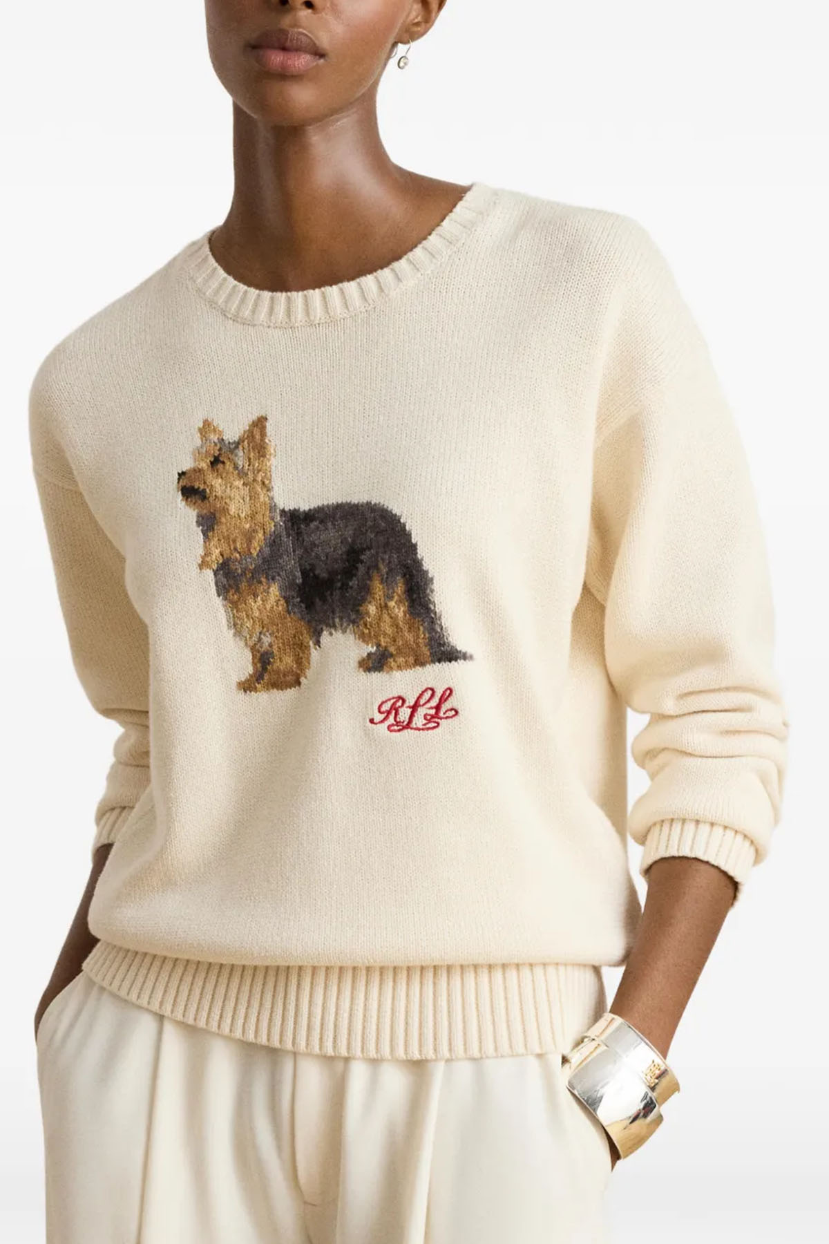 Lauren Ralph Lauren Maglie Cream