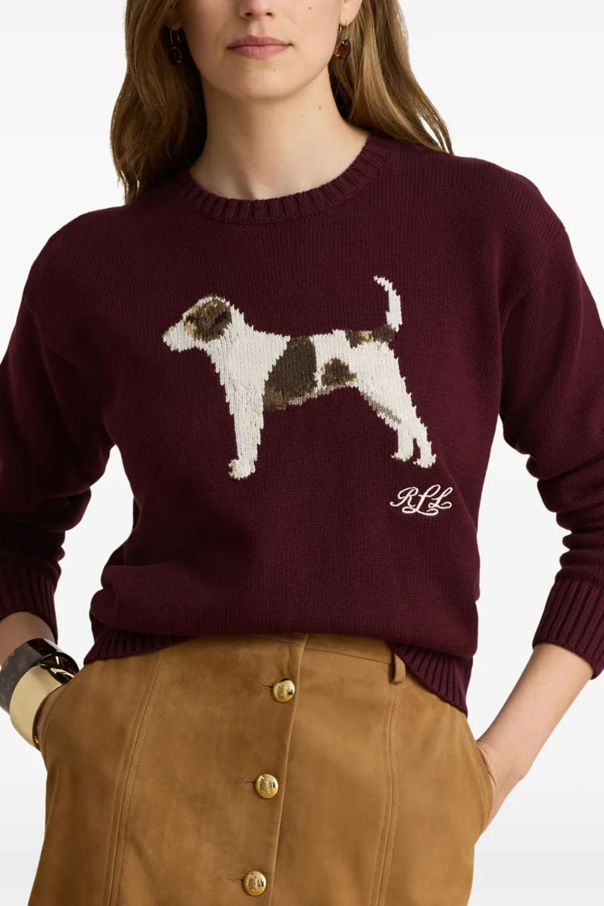 Lauren Ralph Lauren Maglie Bordeaux