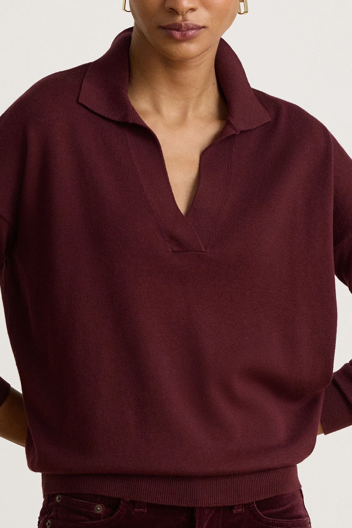 Lauren Ralph Lauren Jersey Bordeaux