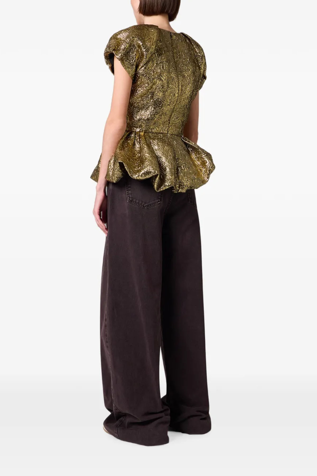 MSGM Jeans Brown