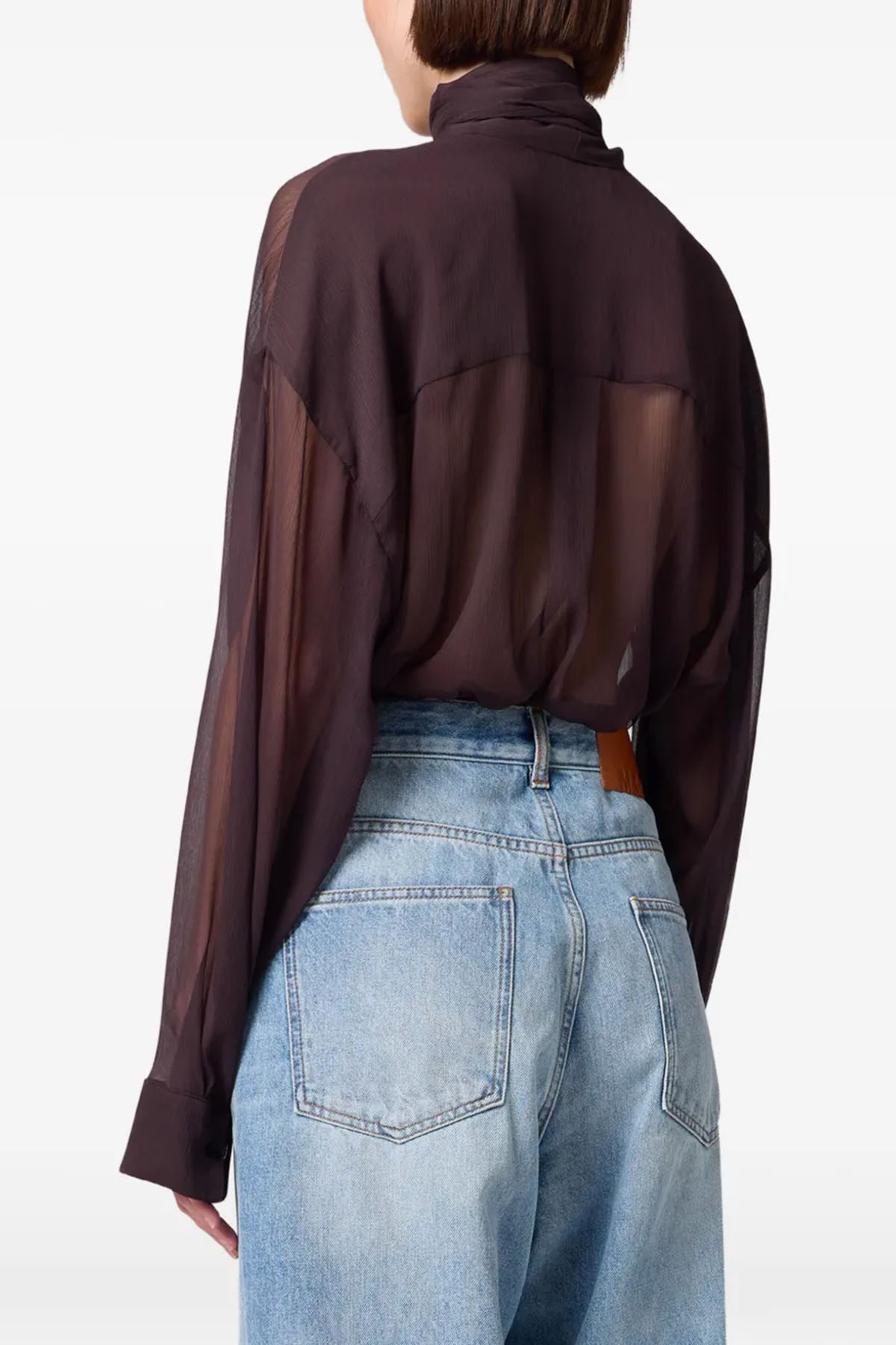 MSGM Camicie Brown