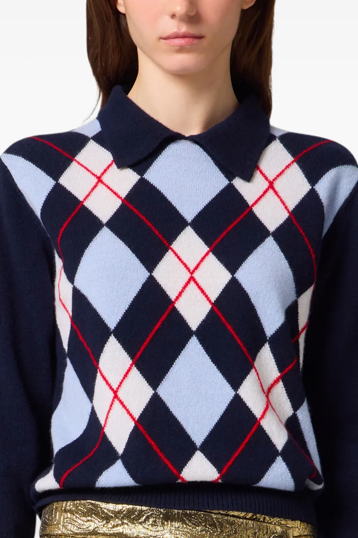 MSGM Maglie Blue