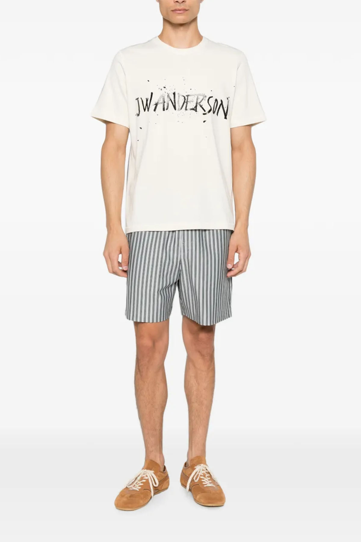 Jw Anderson T-shirt en Polo Ecru