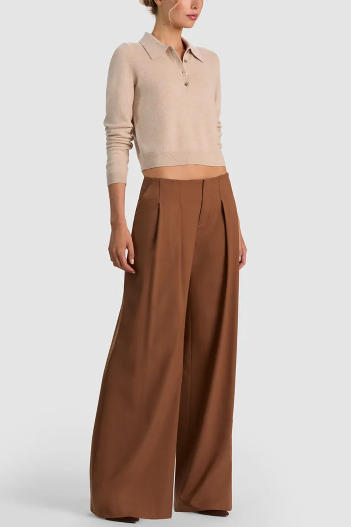 Alice + Olivia T-shirt en Polo Beige