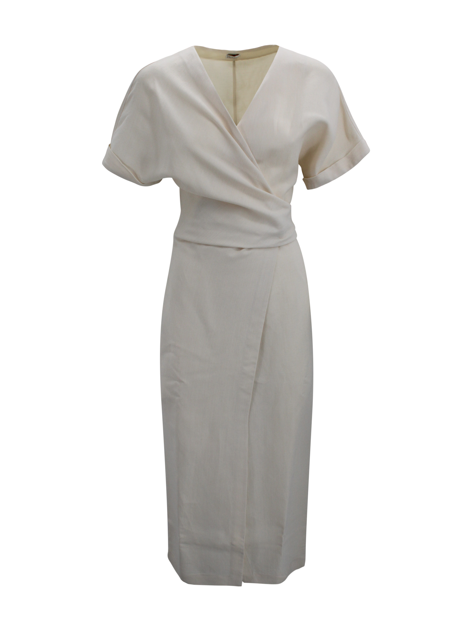 Brunello Cucinelli Dresses Cream Viscosa – Women