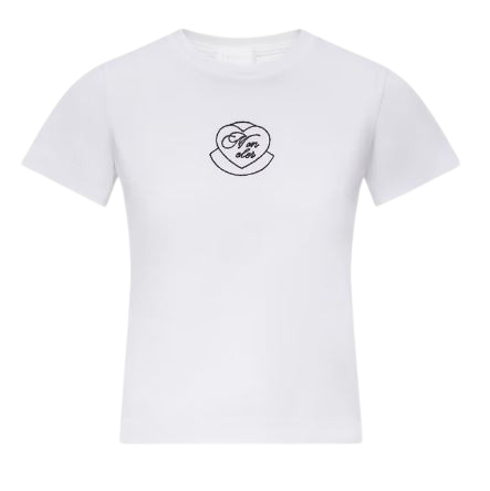 MONCLER Moncler T-Shirts And Polos White - Women　モンクレール T シャツとポロ ホワイト - レディース
