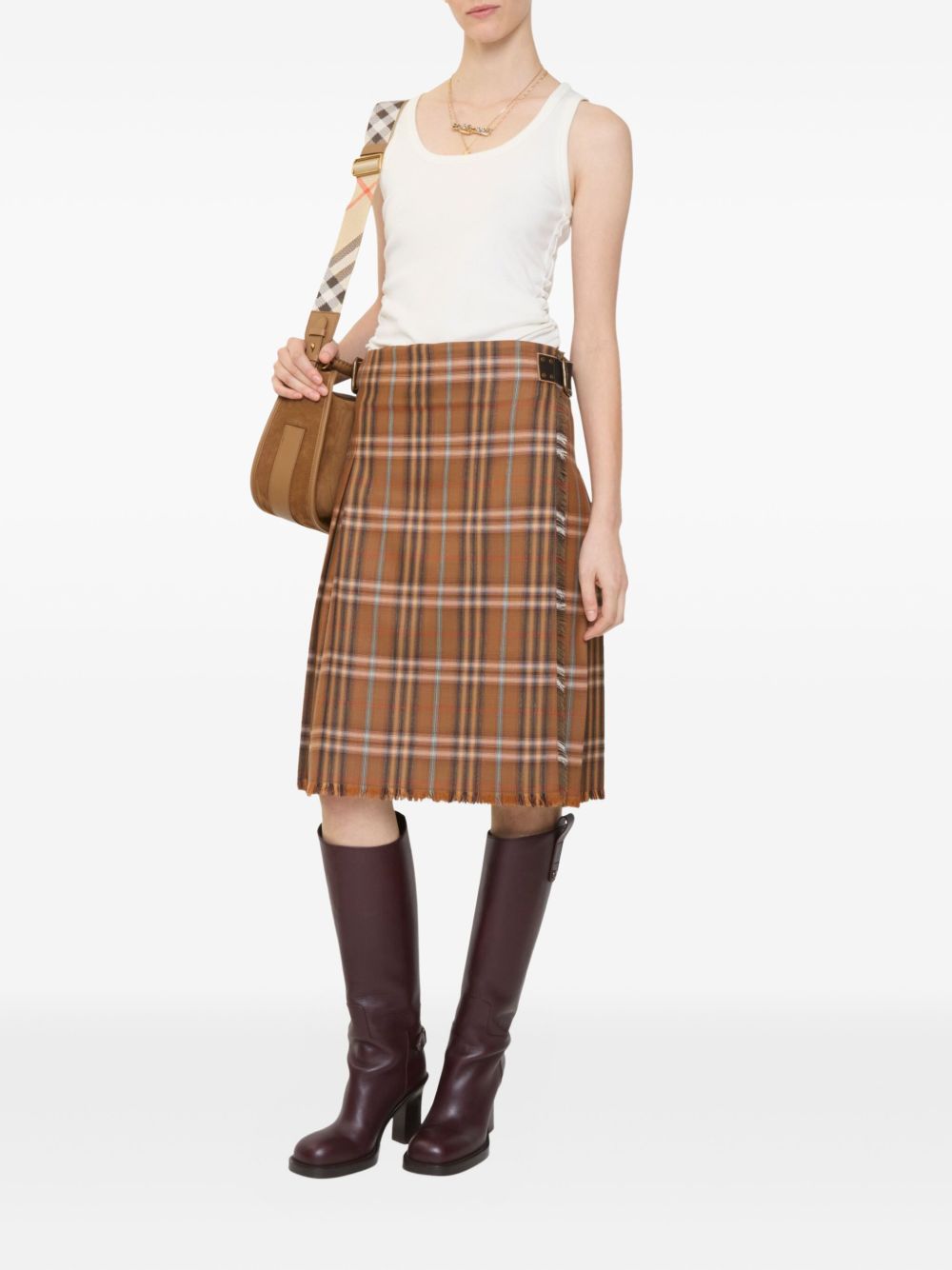 Burberry Skirts Ginger Brown – Women