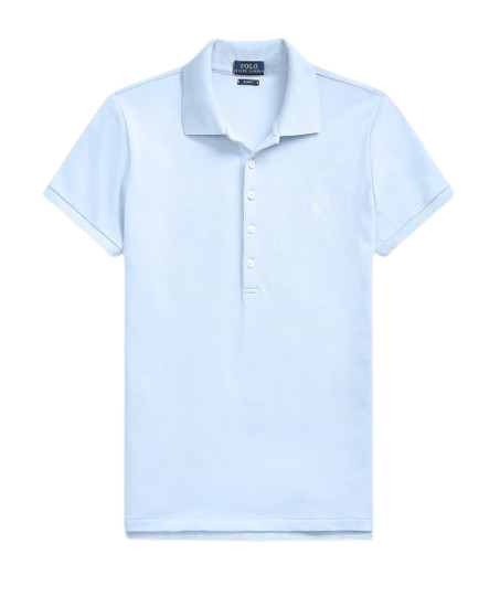 Ralph Lauren T-shirts and Polos Blue Cotton Elastane – Women