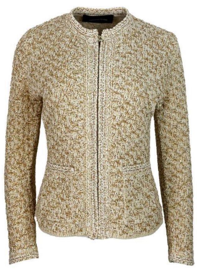 Fabiana Filippi Jackets Cream/gold Co Pa Pl – Women