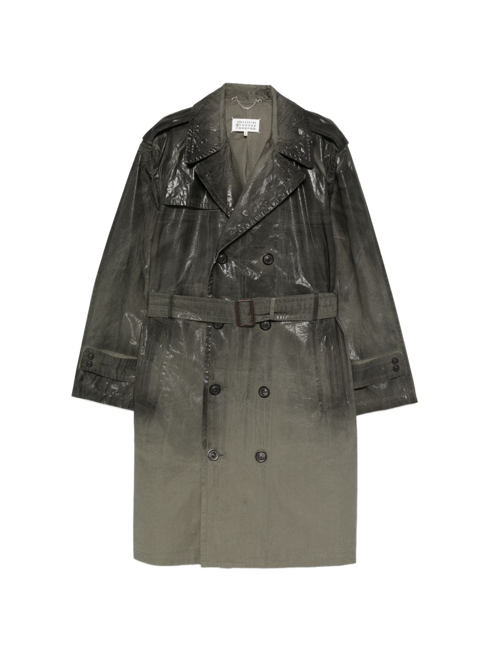 Maison Margiela Mm6 Maison Margiela Coats Olive Green - Women　Mm6 メゾン マルジェラ コート オリーブグリーン - レディース