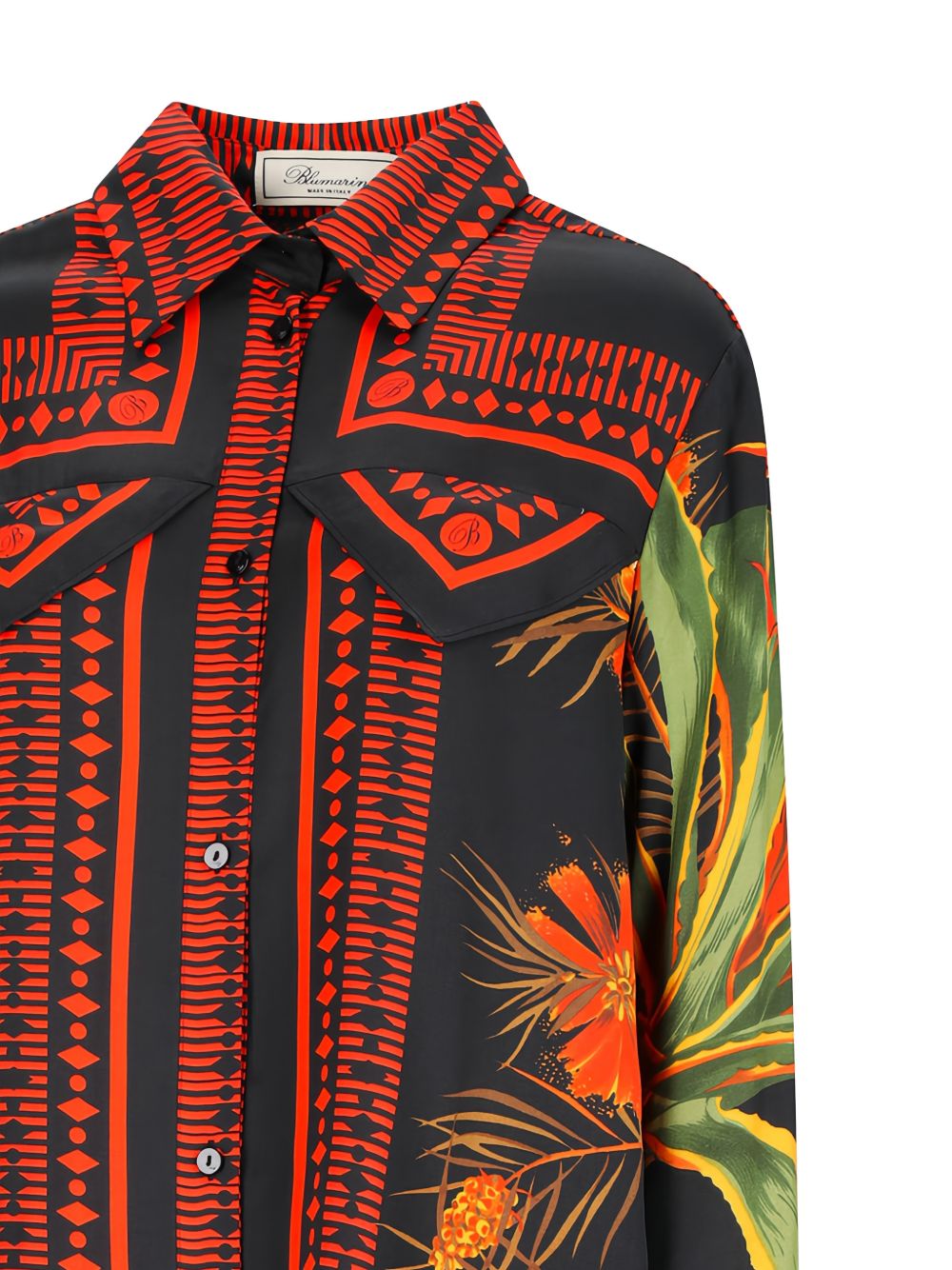Blumarine Dresses Black /orange – Women