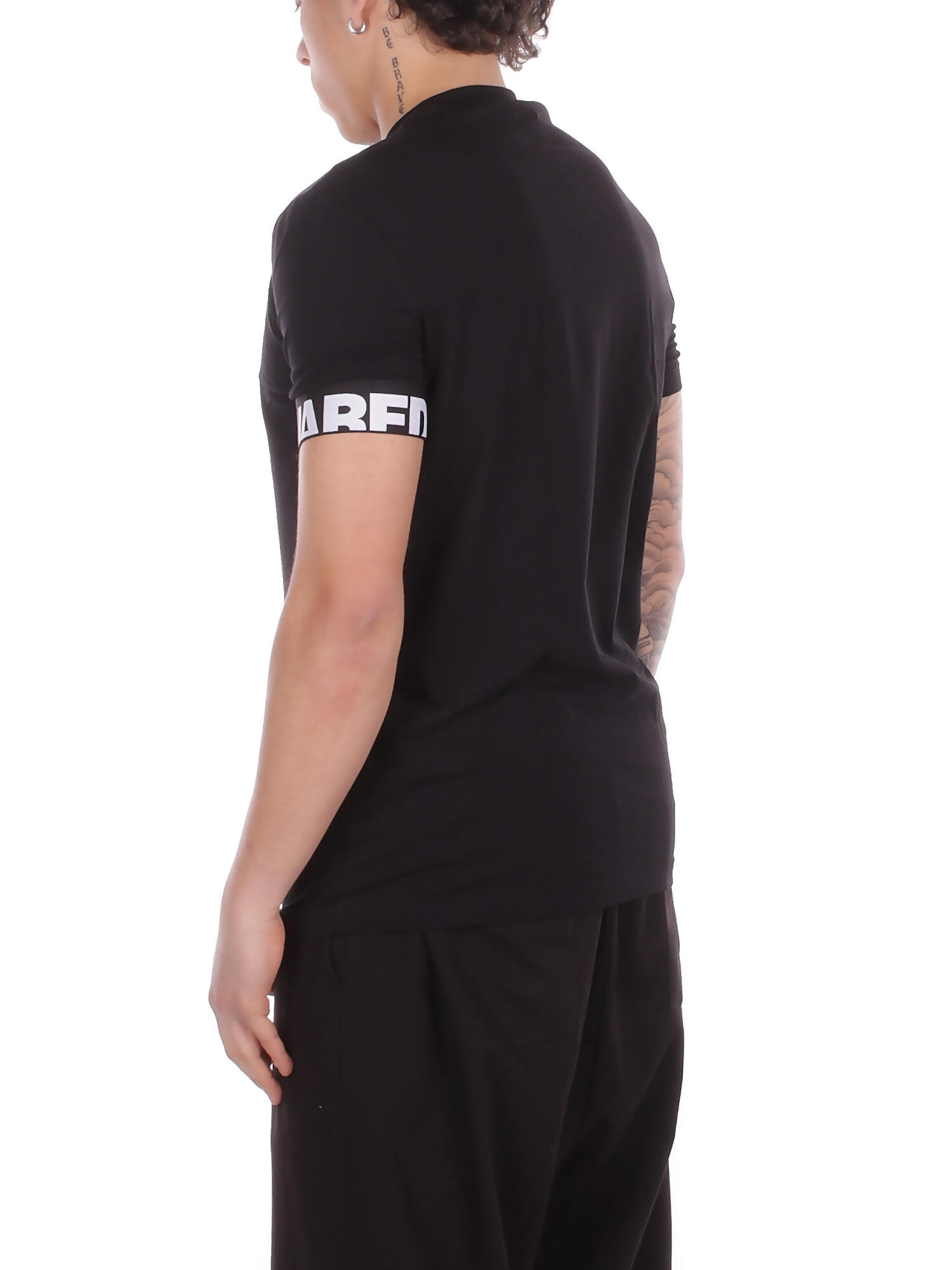Dsquared2 T-shirts en Polo Zwart