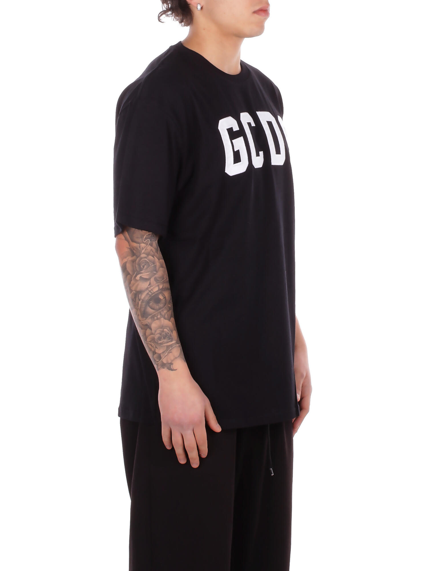 GCDS T-shirt e Polo Black red