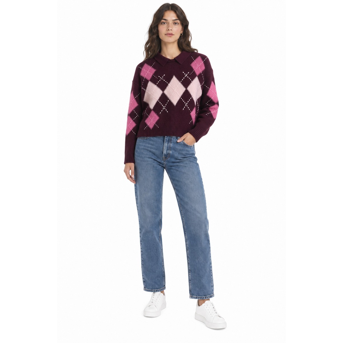 Pinko Jersey Bordeaux