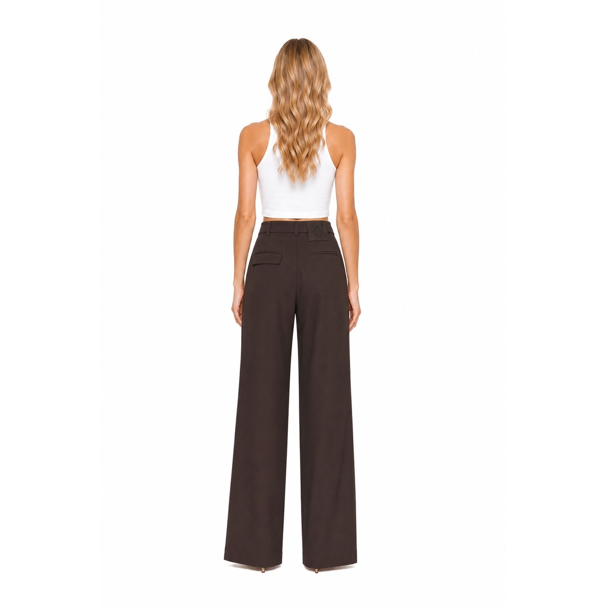 Pinko Pantalon brun