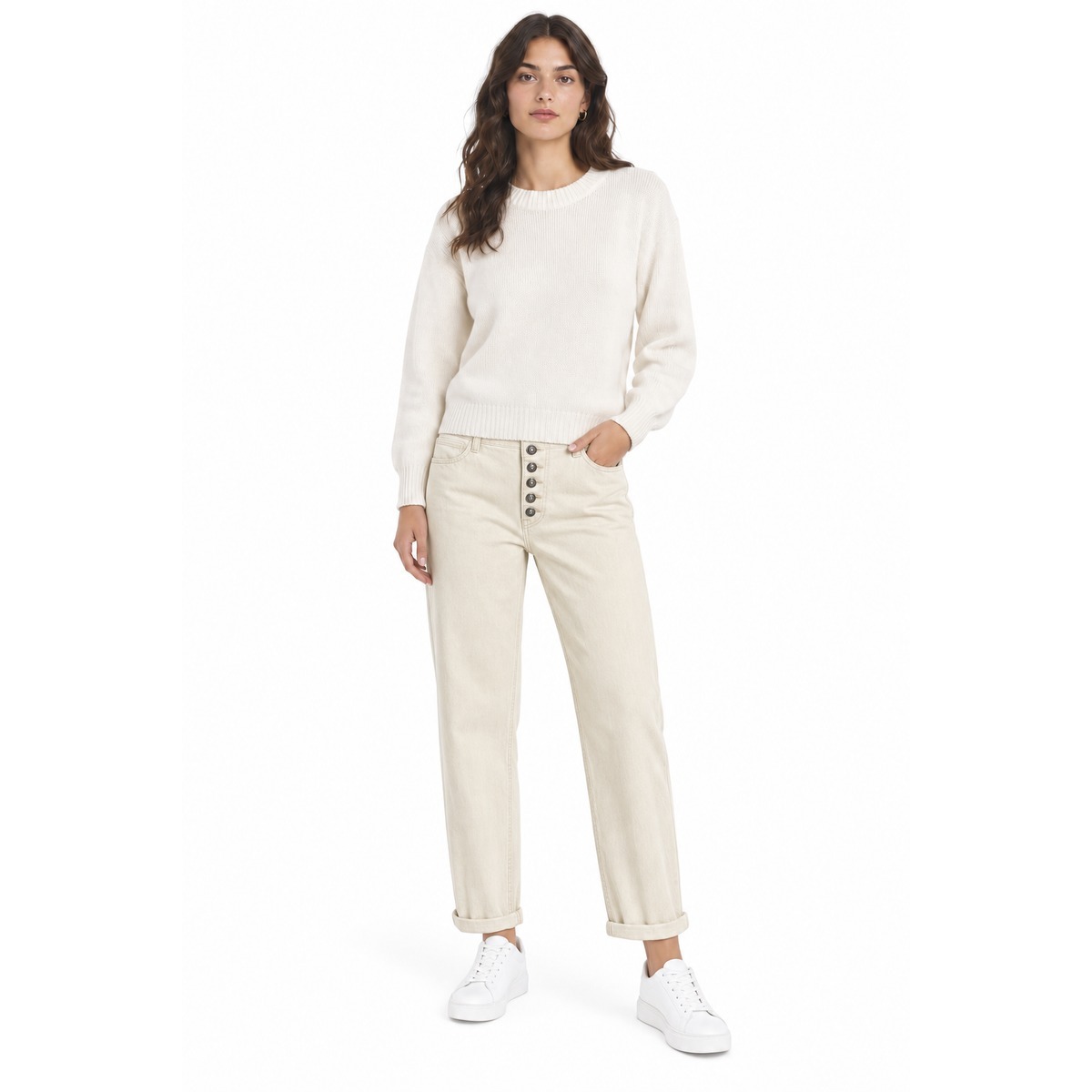 Dondup Jeans Ivory