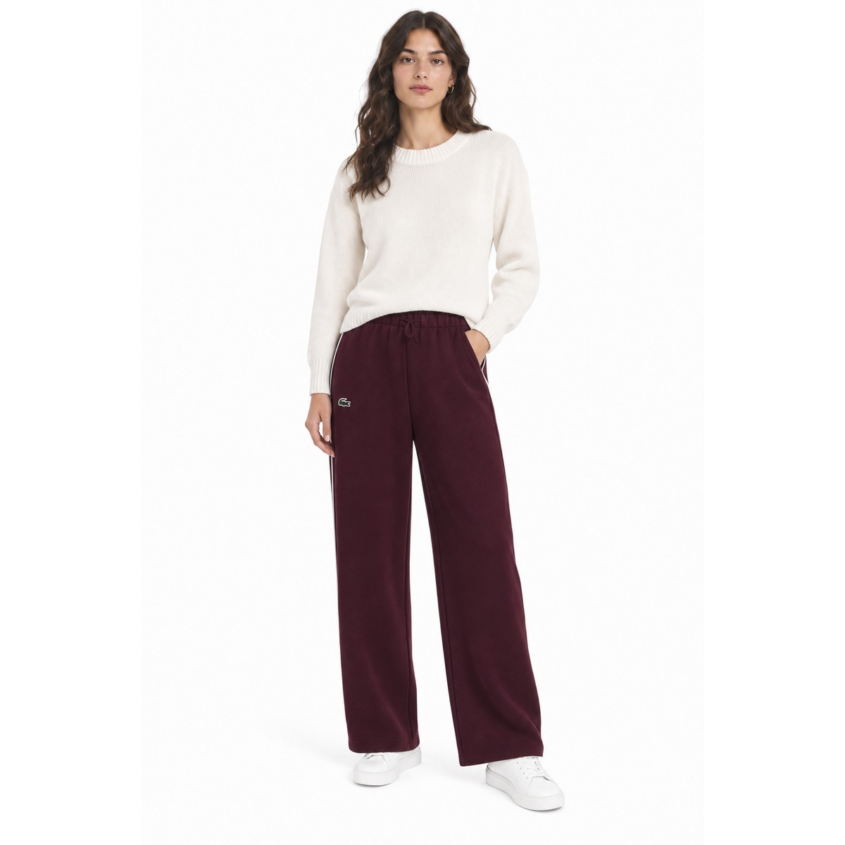 Lacoste Pantaloni Amaranto