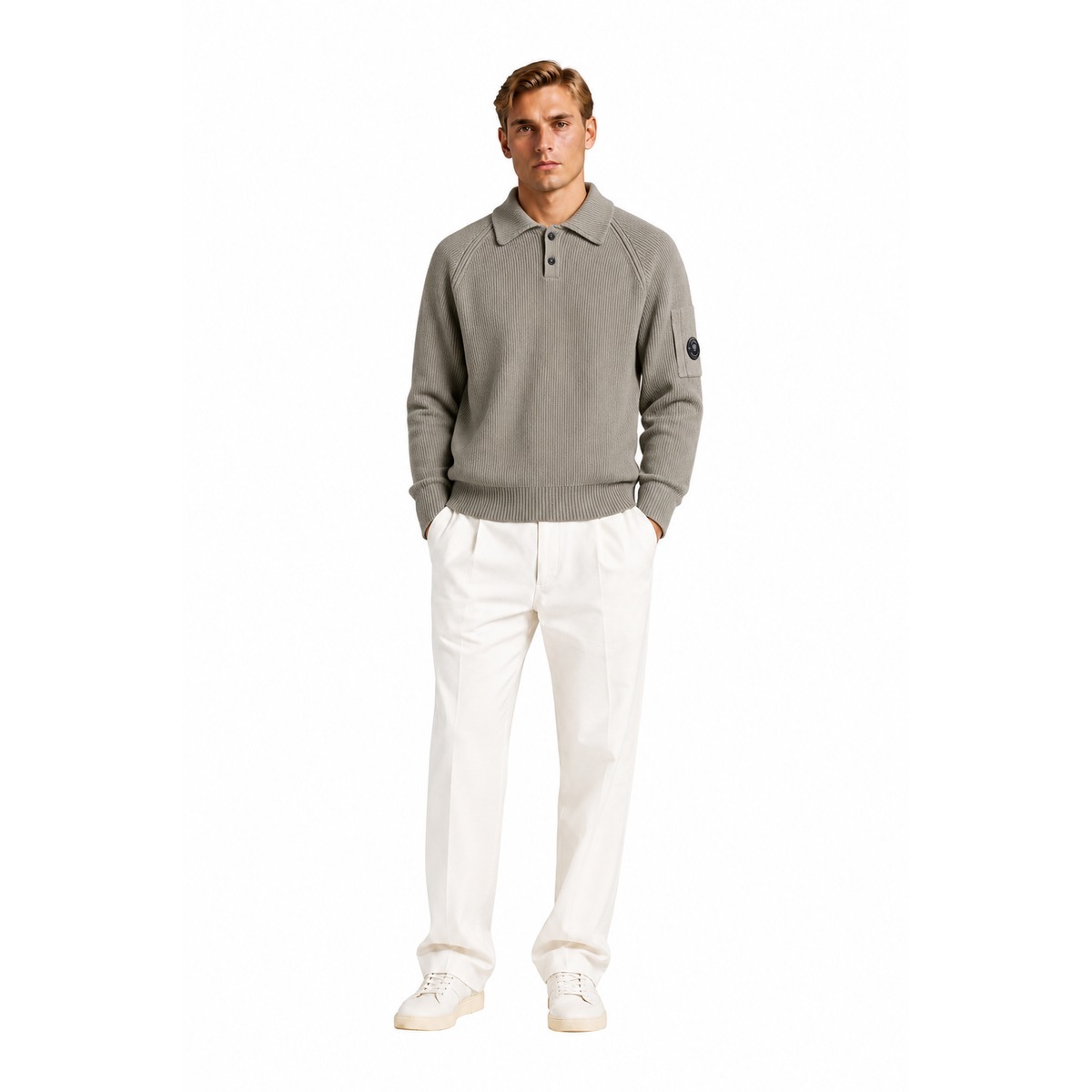 Cp Company Shirts Grey